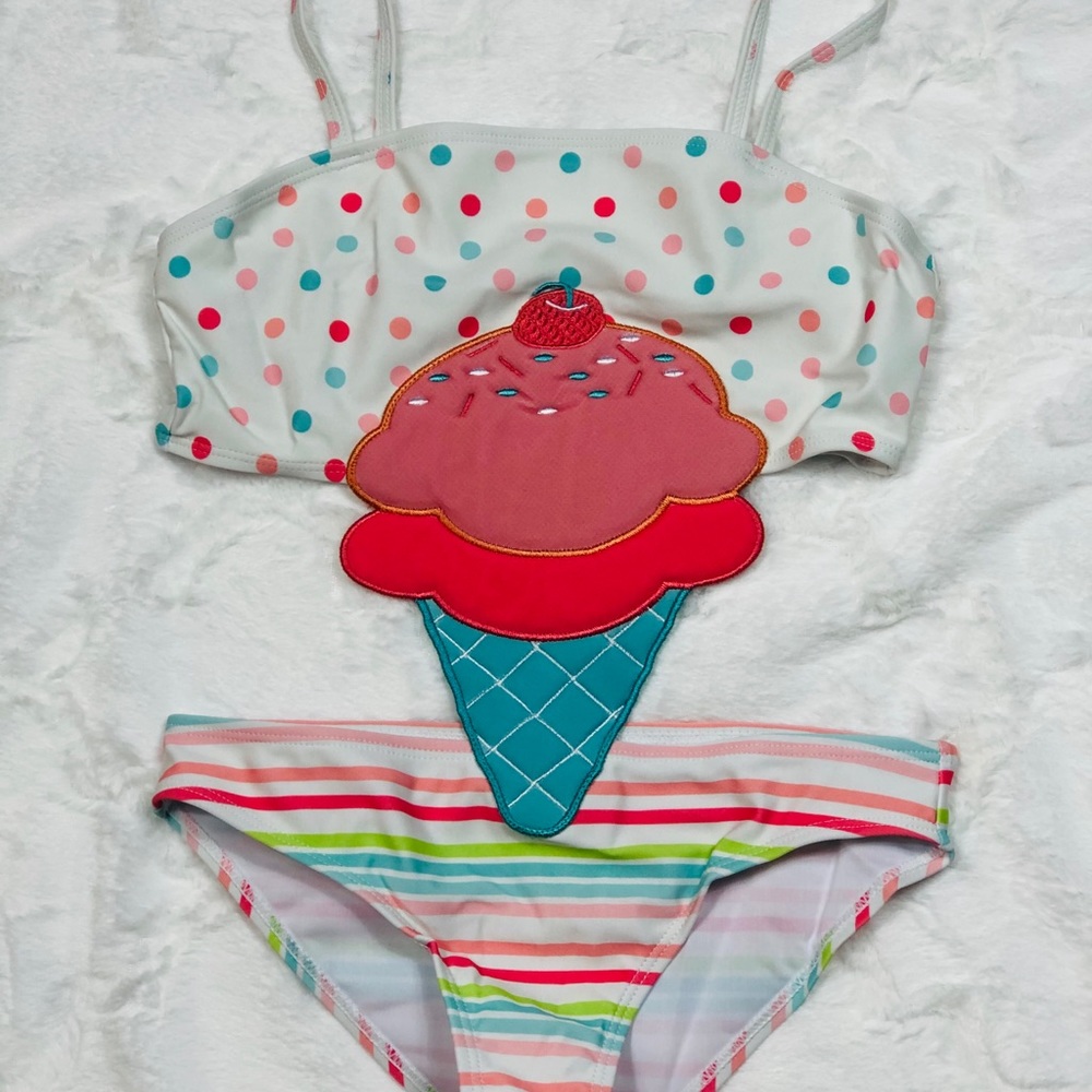 Ice Cream Children’s Bathing Suit 7 - Picture 8 of 8